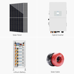 Lovsun tắt lưới năng lượng mặt trời lai hệ thống Kit với deye năng lượng mặt trời biến tần 20kW 30Kw 50kw 100kw khu dân cư thương mại năng lượng mặt trời hệ thống điện - Product Image 4