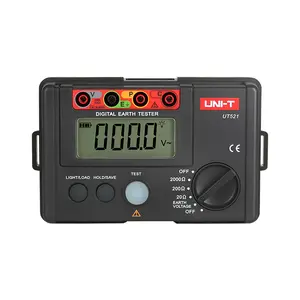 UNI-T UT521 Digital Earth Tester 400V 2000 Ohm CAT III 600V Ground Resistance meter