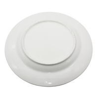 Assiettes en céramique sublimées dorées, résistantes à l'usure, aux hautes températures et respectueuses de l'environnement