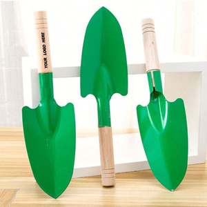 Truelle de jardin à manche en bois, pelle à main en métal durable pour la plantation, le rempotage et le jardinage, cadeaux pour l'extérieur et la maison - Product Image 1