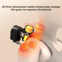 Elektrisches Shiatsu-Körperpflege-Massagegerät mit Wärme & Vibration Rücken-, Nacken- & Schulter-Massageschal & Pflege-Schlankheitskissen