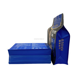 כיס תחתון שטוח להתאמה אישית pouch reseealable 1 ק "ג 5 ק" ג 10 ק "ג 15 ק" ג 20 ק "ג שקיות פ לארוז מזון לחיות מחמד - Product Image 3