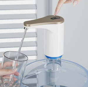 Bomba eléctrica para botella de agua, dispensador de agua potable ultrasilencioso, bomba recargable USB universal para cocina, oficina y hogar - Product Image 4