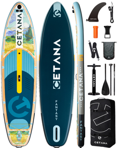 Vente directe usine : Planche de paddle tout usage 11'6"*35"*6" – Planche de SUP gonflable au design OEM pour les eaux océaniques - Product Image 1