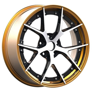 Ruedas SRX de nuevo diseño para automóviles de pasajeros de 19 pulgadas, 5 orificios, 5*100, 5*114.3, 5*112, 5*108, estilo moderno, aleación de aluminio, de <span class=keywords><strong>dos</strong></span> piezas y radios múltiples - Product Image 6