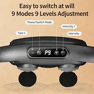 Pistola de Masaje Eléctrica al por Mayor, 20 Cabezales, para Espalda, Brazos, Hombros, Cuello, Piernas, Masajeador de Tejido Profundo, Pistola de Masaje Muscular - Product Image 4