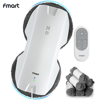 Fmart T8 Pro Новая Усовершенствованная Электрическая Умная Полностью Автоматическая Роботизированная Уборочная Машина для Окон с Бесщеточным Двигателем, Интеллектуальной Навигацией и Ультратонкостью 81 мм
