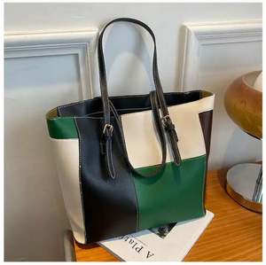 Sacs fourre-tout de luxe pour femmes, sacs à bandoulière décontractés, grande taille, en cuir PU, sacs à main pas chers J0100 - Product Image 1