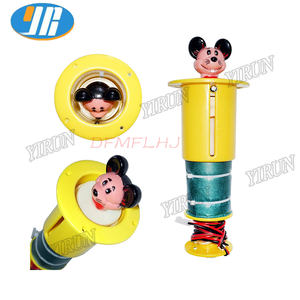 영어 음성 지원 두더지 잡기 아케이드 게임기, 코인 작동식 나무 어린이 해머 햄스터 치기 플라스틱 마더보드 금속 부품 - Product Image 6