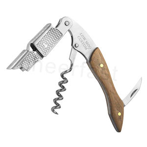 Tire-bouchon personnalisé <span class=keywords><strong>en</strong></span> gros avec logo gravé au laser <span class=keywords><strong>Tonneau</strong></span> de vin <span class=keywords><strong>en</strong></span> <span class=keywords><strong>bois</strong></span> pour cadeau de mariage Tire-bouchon et ouvre-bouteille personnalisés - Product Image 1