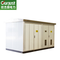 Poste de transformateur compact économe en énergie, poste de transformateur conteneurisé de type boîte à faible puissance pour l'alimentation résidentielle