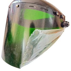Pelindung Wajah Transparan Hijau Tua untuk Helm Sepak Bola/Motor ANSI Z87.1/Z87+ Bahan Polikarbonat/PETG PLASTICOOP - Product Image 4
