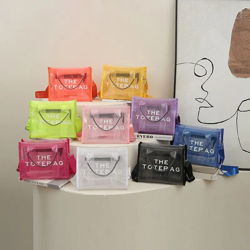 2022 Small new fashion Designer Tote handbags High Quality PVC Jelly Bag Online Shopping Womens Tote Bags