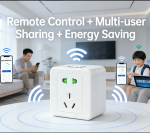 Ensemble d'appareils d'automatisation de la maison intelligente FY001 - Prise/lumière/capteur pour la maison/l'hôtel/le bureau, contrôle de la minuterie par application - Product Image 4