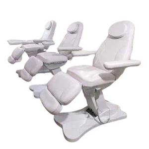 2023 Table d'esthéticienne en or noir de luxe Salon de beauté électrique Tables et lits de <span class=keywords><strong>massage</strong></span> thermiques en cuir synthétique Utilisation de la salle de bain - Product Image 3