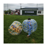 Jeu interactif multijoueur éducatif pour enfants en plein air Activités de renforcement d'équipe Boule de pare-chocs gonflable