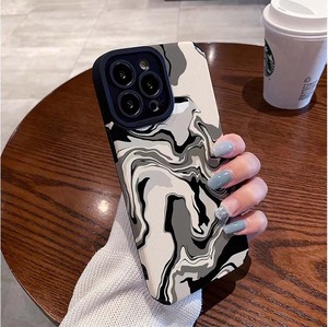 Coque de téléphone portable en cuir artificiel TPU avec impression de <span class=keywords><strong>peinture</strong></span> à l'huile Big Wave pour iPhone 8 X Xr Xs 11 12 13 14 15 16 17 Pro Max - Product Image 5