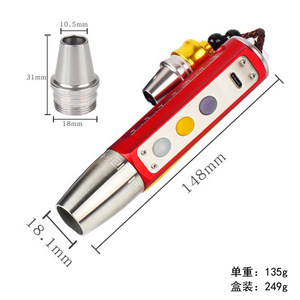 Linterna LED Recargable Luomen Jade con Luz Púrpura de 365nm y Atenuación Gradual, Herramienta para la Evaluación de Joyas - Product Image 4