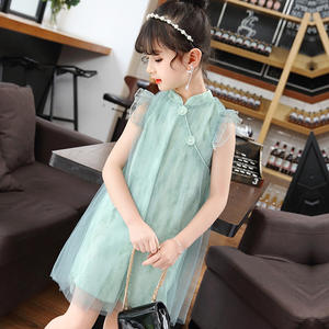 Productos Más Vendidos del Mundo, Hermoso Vestido de Gasa de Verano para Niñas, Fabricantes de Ropa Infantil en China - Product Image 5