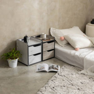 Prix compétitif Qualité supérieure Armoires de chevet Mobilier Nouveau produit Armoire de chevet avec tiroirs - Product Image 2