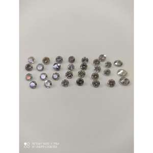 เพชรทรงกลมเจียระไนแบบบริลเลียนท์ ขนาด 4.5 มม. น้ำหนัก 0.38 กะรัต สีซอลท์แอนด์เปปเปอร์ สำหรับทำเครื่องประดับ - Product Image 2