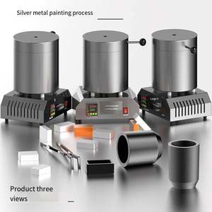 Four de fusion de métaux à induction pour l'or, le cuivre, l'argent, l'aluminium, résistant aux hautes températures - Product Image 4