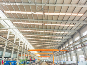 Tùy Chỉnh Thiết Kế 110V An Toàn Cao Yếu Tố 5 Lưỡi Công Nghiệp Lớn Trần Mạnh Mẽ Hvls Người Hâm Mộ - Product Image 5