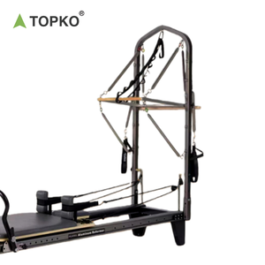 TOPKO Réformateur de Pilates professionnel pour l'entraînement du tronc Réformateur de Pilates réglable - Product Image 5