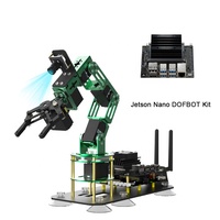 Kit de programmation de bras robotique de reconnaissance visuelle IA Jetson NANO DOFBOT pour Jetson NANO B01 et Raspberry Pi 4B 4G 8G