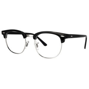 Gafas ópticas de color negro, dorado y plateado, marcos de gafas - Product Image 2