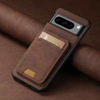 Étui de téléphone SUTENI pour Google Pixel 11 Pro XL avec support et porte-cartes, texture givrée effet litchi, en similicuir de luxe 10 9 8A 7 6