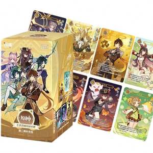 Lot de cartes <span class=keywords><strong>TCG</strong></span> Flash Soul <span class=keywords><strong>Genshin</strong></span> Impact Seven Saints Call, jeu de cartes à échanger, Phase II, pré-édition - Product Image 2
