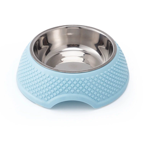 Çevre dostu kaymaz paslanmaz çelik evcil hayvan kaseleri popüler Hart şekil tasarım küçük hayvanlar kedi ve köpek için yemek kasesi - Product Image 4