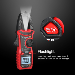 NOUVEAU HABOTEST HT206A Multimètre numérique à gamme automatique Voltmètre Ampèremètre Ohmmètre Tensiomètre Ampèremètre à pince numérique pour tension, courant, diode et résistance - Product Image 5
