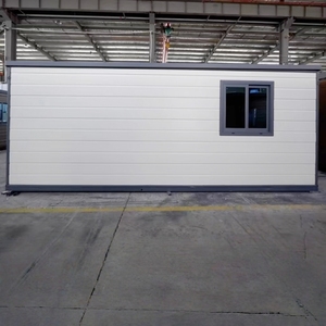 Maison modulaire extensible personnalisée de 20 <span class=keywords><strong>pieds</strong></span>, villa préfabriquée en conteneur extensible avec équipement sanitaire complet, climatisation et cuisine - Product Image 2