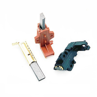 Brosse en carbone pour machine à laver électrique, 2 pièces, double couche, 5x13.5x40mm, pour pièces d'appareils ménagers