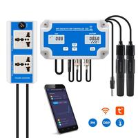 Monitor Inteligente de PH y ORP con Conexión Wifi, Registrador de Datos, Medidor Digital de Calidad del Agua para Acuarios, Peceras y Arrecifes Acuáticos