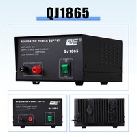 QJE Stable 303W Communication Simple 13.8V 20-22A Alimentation à découpage QJ1865 pour Ham Radio & Telecom Devices 90% Efficacité