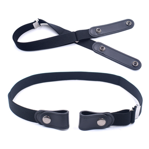 Cintura Elastica Classica alla Moda per Donne e Ragazze, Fibbia con Anello a D in Ferro/Lega di Zinco, Materiale in Poliestere/Gomma, Stile Formale per Esterni, 2-4cm - Product Image 3