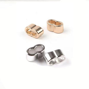 Groothandel Custom Ontwerp Metalen Hoodie Trekkoord Veer Rubber Buffer Gouden Stop Veerkoord Eind <span class=keywords><strong>Stopper</strong></span> - Product Image 4