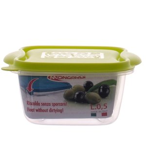 Conteneur en plastique de qualité alimentaire, capacité 500 ml, modèle 2093C12 - Product Image 1
