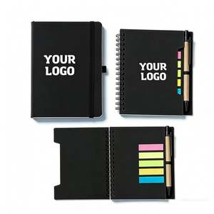 Wholesale Promotional Custom Note <b>Book</b> <b>Gift</b> Pu Leather Business Notebook School A6 Journal Notebook Lined With Logo - Product Image 1
