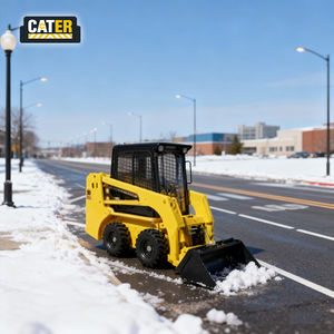 محركات ديزل للودرات الصغيرة ذات الجنزير الصينية، أرخص آلات تحميل ذاتية التوجيه ذات جنزير، آلات حفر وجرف الثلج - Product Image 3