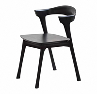 Chaise de salle à manger idao Nordic Minimalist Modern Wabi-sabi, fauteuil en bois massif de chêne européen importé