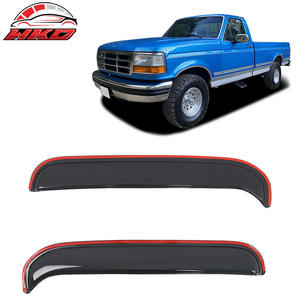For Ford F-150 F-250 F-350 80-96 Regular Cab 2PC In-channel <b>Window</b> Visors <b>Shade</b> - Product Image 1