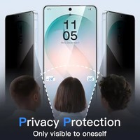 Protection d'écran en verre trempé anti-espion pour Samsung Galaxy A04 A04e A04s A35 A55 A36 A56, film de protection de confidentialité à couverture complète