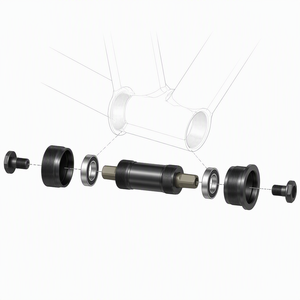 <span class=keywords><strong>Eje</strong></span> de <span class=keywords><strong>Pedalier</strong></span> Cuadrado Sellado con Rosca <span class=keywords><strong>BSA</strong></span> de <span class=keywords><strong>68mm</strong></span> y 122.5mm para Bicicletas Vintage, MTB, de Carretera, Urbanas y de Ciclismo Urbano - Repuesto y Mejora - Product Image 6