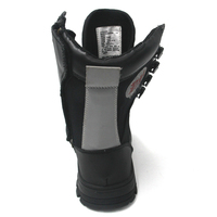 Fabrication en Chine de chaussures de sécurité en cuir étanches à l'eau et au feu Bottes ISO 20345 pour hommes