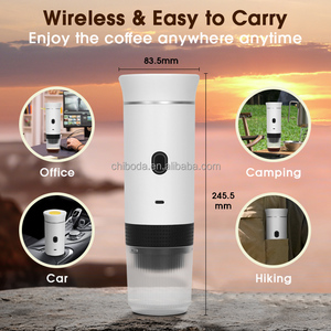 Cafetera Portátil 3 en 1, Cafetera <span class=keywords><strong>de</strong></span> Cápsulas Portátil, Recargable por USB, Semiautomática, Inalámbrica, Máquina <span class=keywords><strong>de</strong></span> Café Espresso <span class=keywords><strong>de</strong></span> Viaje - Product Image 5