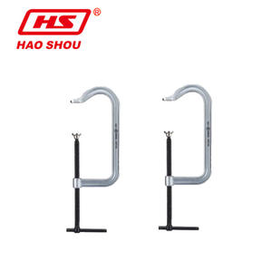 Industrial Grade All-Steel Quick Clamp Fixture F-Clamp Bar Clamp <b>Tooling</b> for Woodworking Heavy-Duty Forged and Welded - Product Image 3